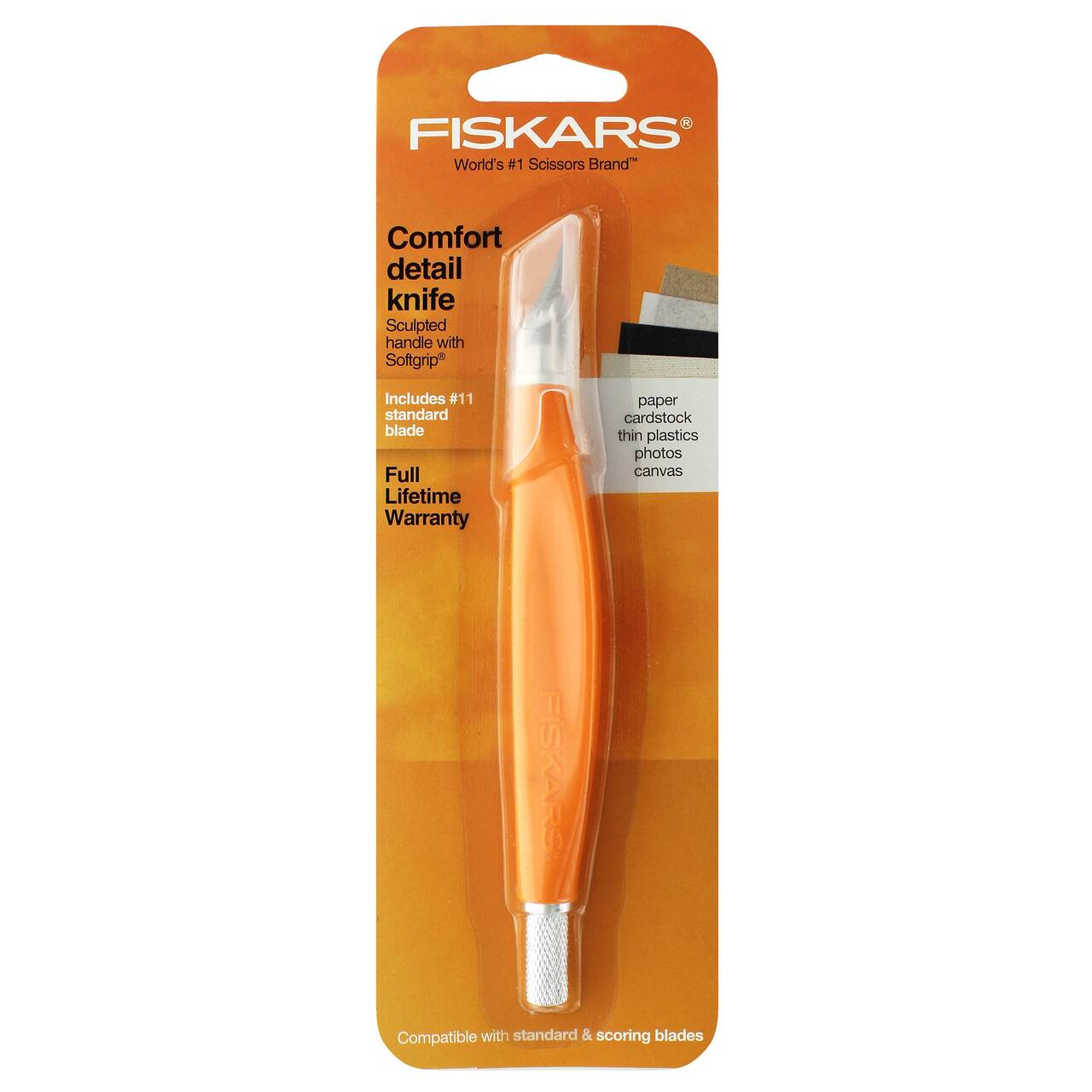 Fiskars&#xAE; SoftGrip&#xAE; Comfort Detail Knife